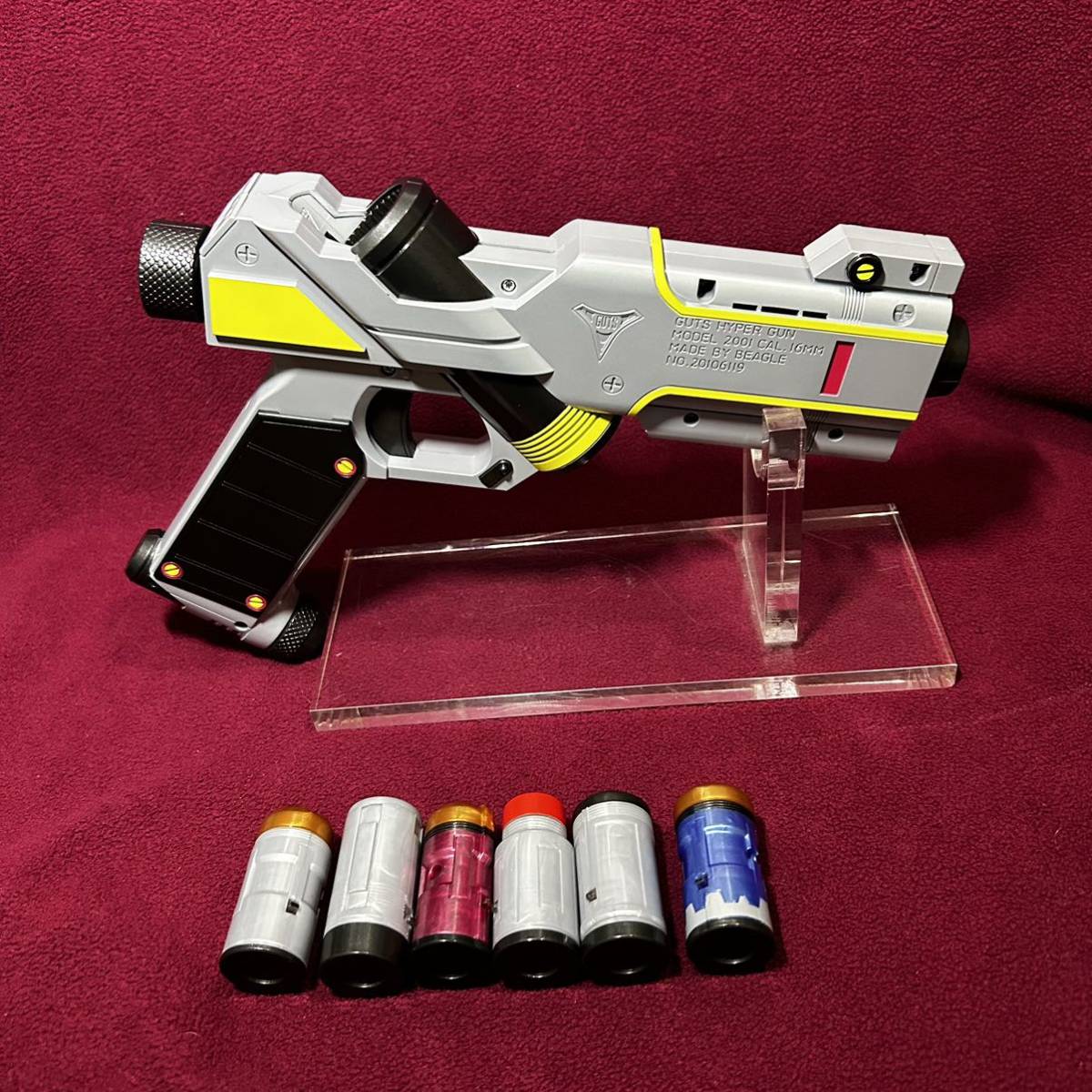  premium Bandai Guts гипер- gun GUTS HYPER GUN Ultraman Tiga GUTS Ultra копия BANDAI