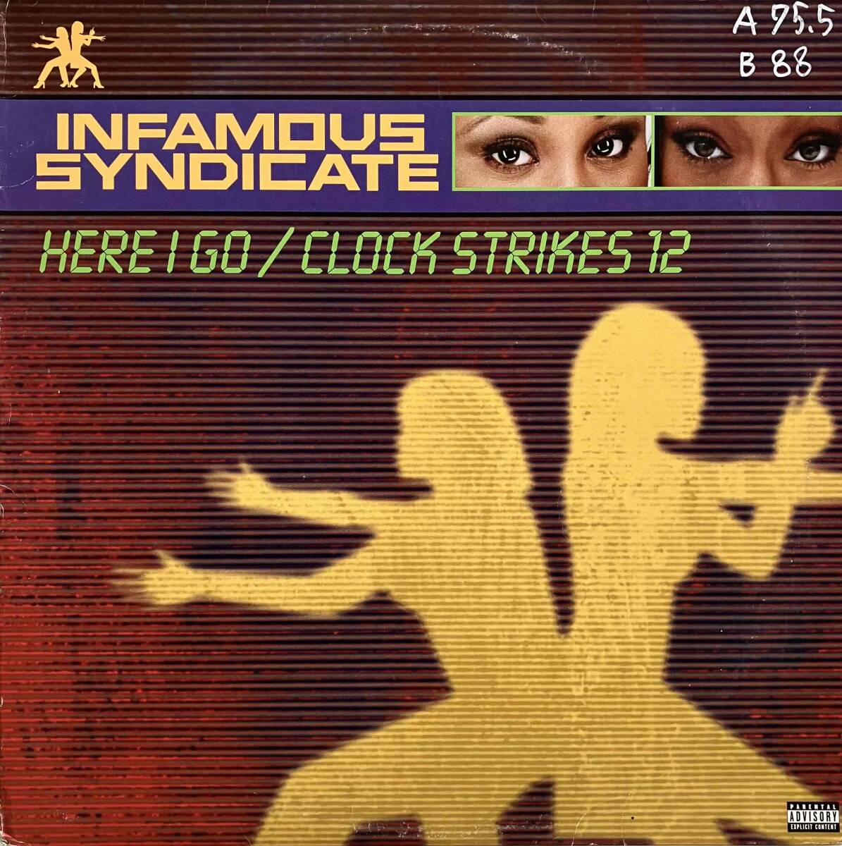 Infamous Syndicate / Here I Go c/w Clock Strikes 12【12''】1998 /US / Relativity / 1771-1 / 検索： 333yen vinyl_画像1