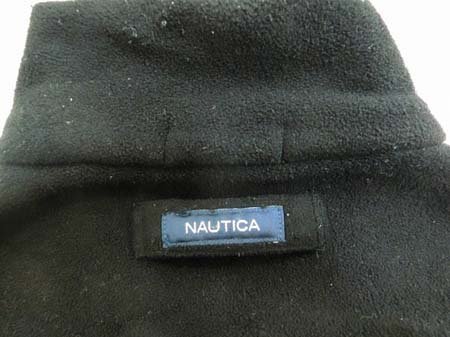ノーティカ nautica フリースプルオーバー ブラック メンズ サイズM 経年保管 中古 ■N4_画像5