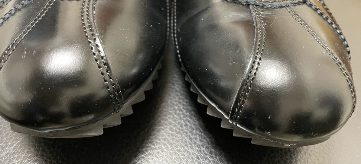 (1回のみ使用)パトリック PATRICK シュリー ラグジュアリー SULLY-FM/LX メンズ スニーカー ビジネス 日本製 靴 BLKブラック系 [26529] 40_画像3