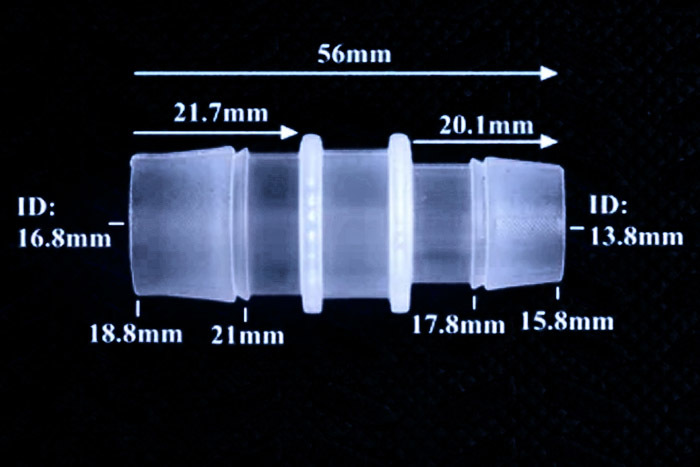  unusual shape tube connector ( inside diameter 12mm- inside diameter 16mm for ) 2 piece set ( product number :SP-4) connection external filter 
