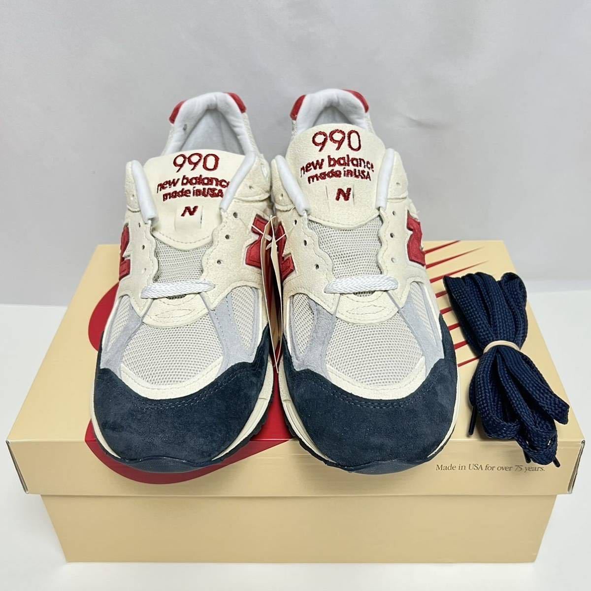 28 5cm 新品 ニューバランス M990 USA製 アメリカ製 NEWBALANCE 28 5cm 新品 ニューバランス M990 USA製 アメリカ製 NEWBALANCE