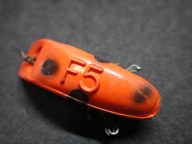 老舗HELIN’S TACKLE CO.へリン社 Flat Fish フラットフィッシュ F5 基本色オレンジORの画像4
