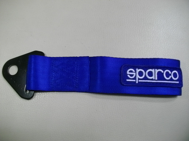  Sparco SPARCO with logo traction belt blue rope hook doli car mileage . etc. postage included 