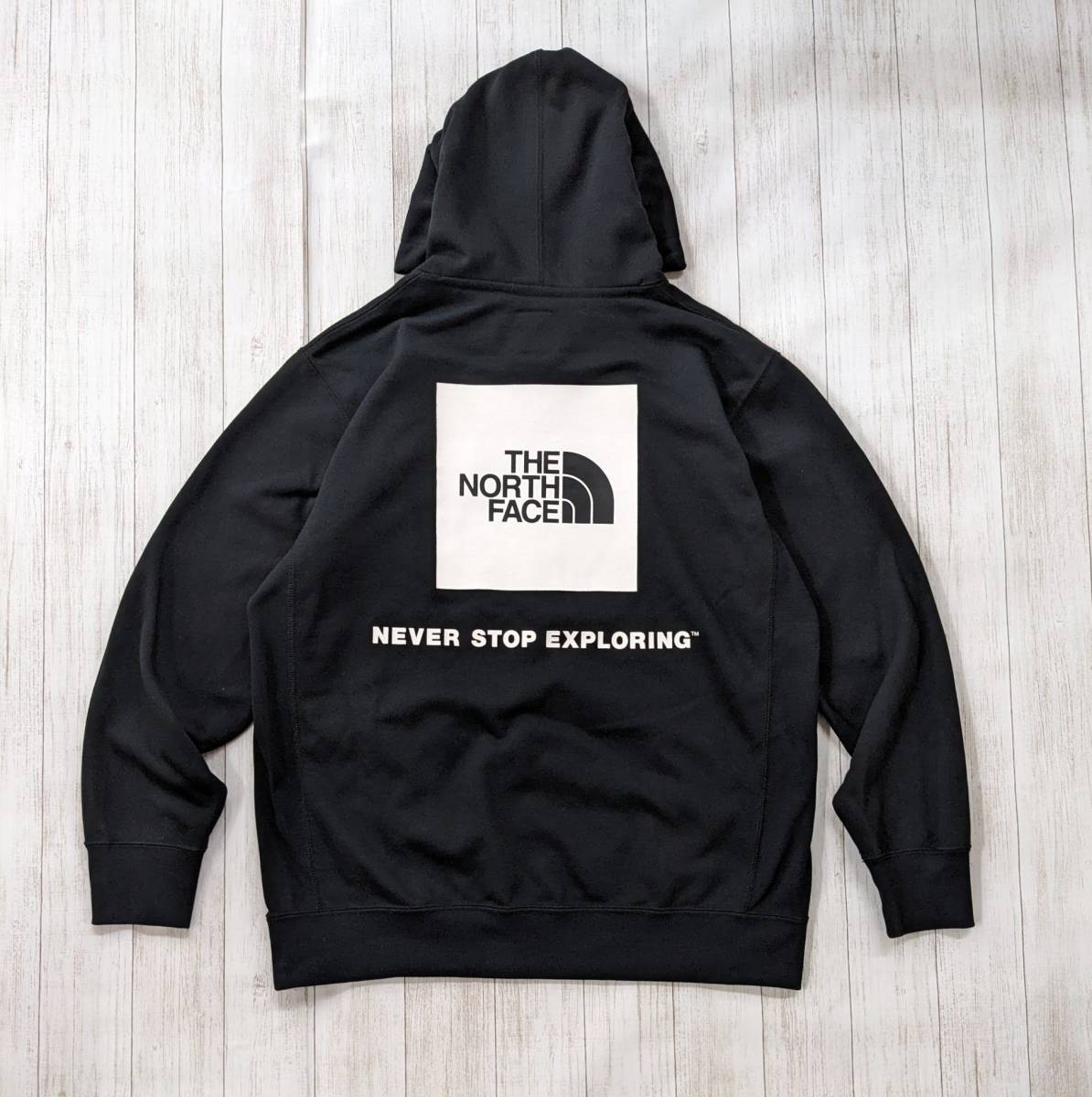 THE NORTH FACE/ノースフェイス/Back Square Logo Hoodie/バックスクエアロゴフーディ/パーカー/Vガゼット/プルオーバーパーカー