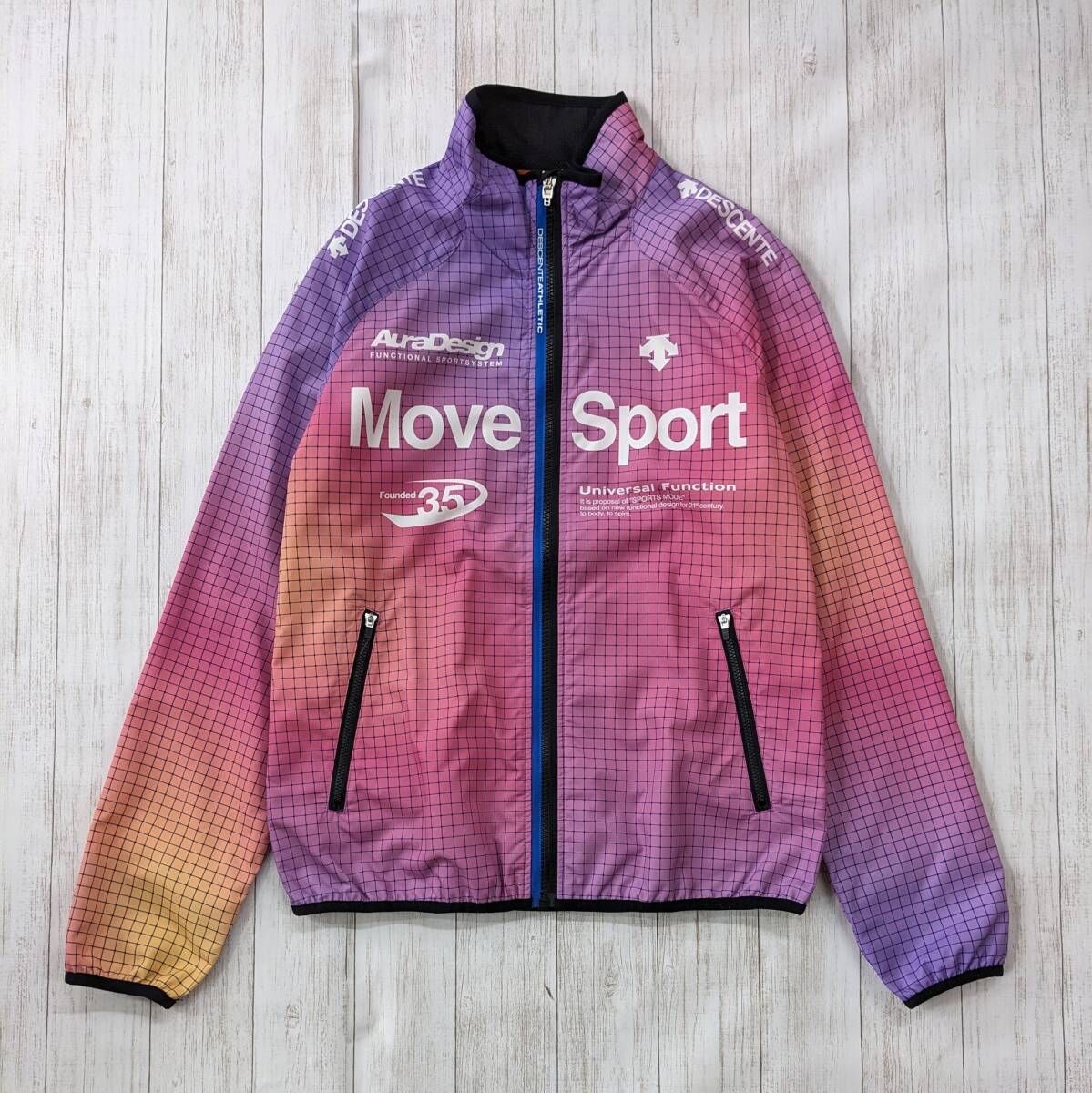 DESCENTE/デサント/Move Sport/ムーブスポーツ/COSMIC THERMO JACKET/コズミックサーモウインドブレーカー/ジャケット/グラデーション_画像1