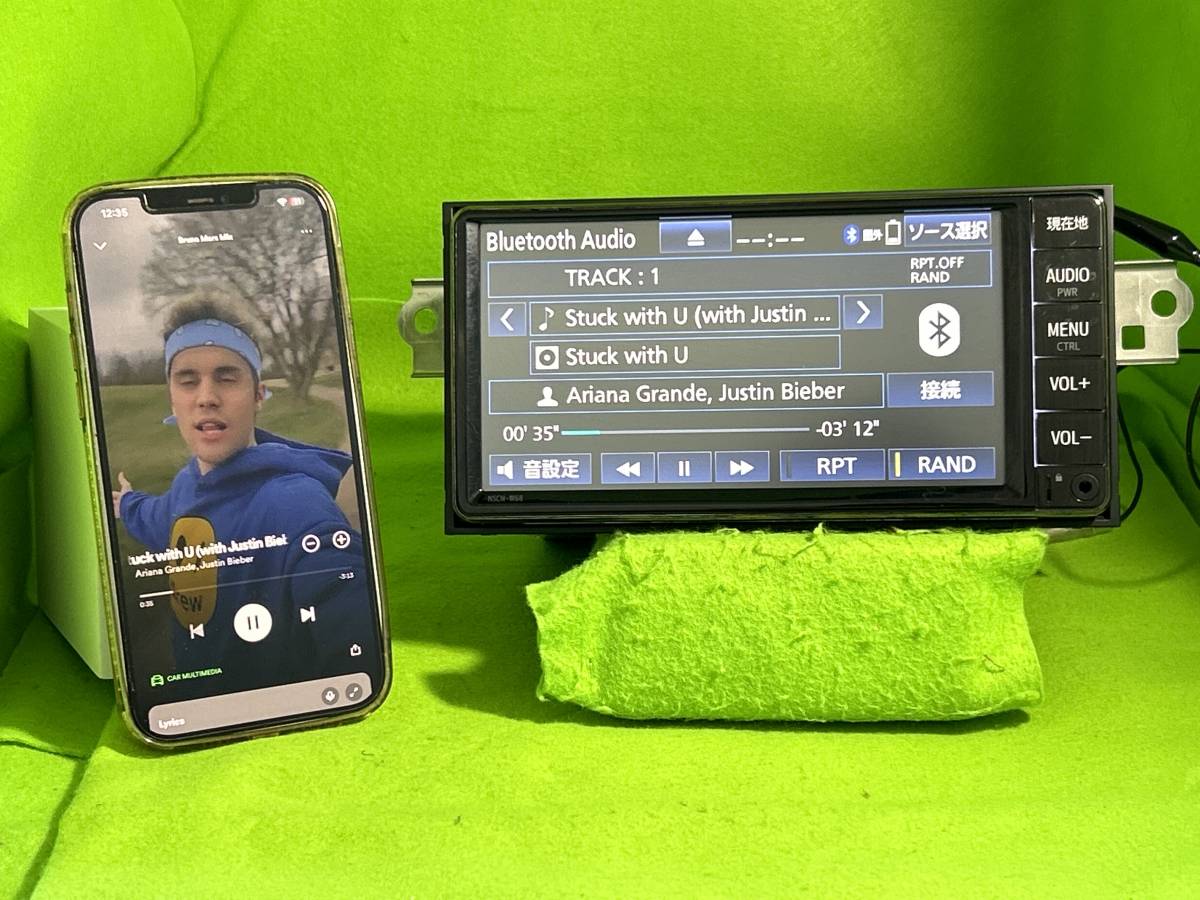 セキュリティロック解除済 NSCN-W68 トヨタ純正ナビ Bluetooth セキュリティロック解除済 NSCN-W68 トヨタ純正ナビ Bluetooth