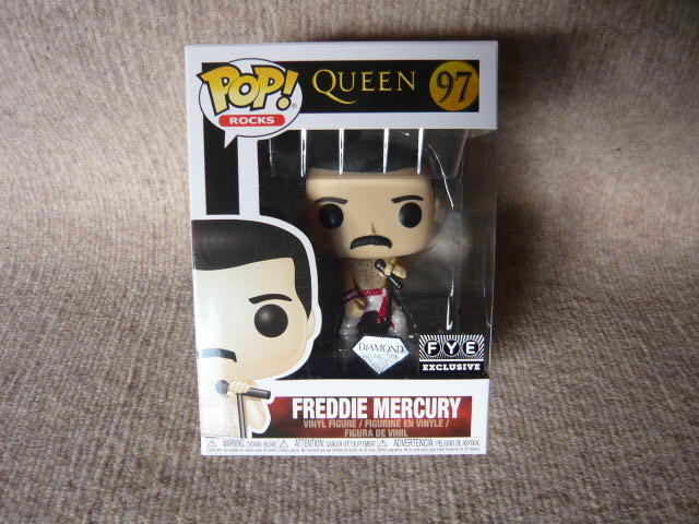 ★Funko Pop Rocks / Queen クイーン・バージョン 第一弾 6体セット (限定販売のレア #97 フレディ・マーキュリー 含む)の画像2