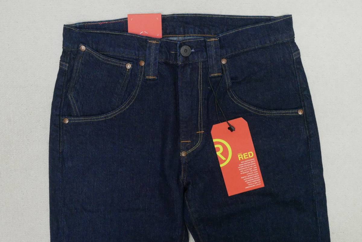 新品リーバイスA2687-0000 W30 Levi's Red LR 502 テーパー DIAMOND SEA インディゴ・リンス/ワンウォッシュ 濃紺 ストレッチデニム_画像2