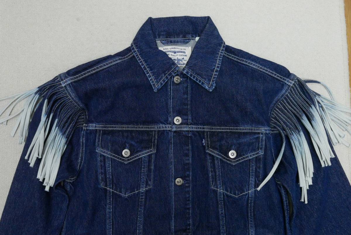 新品リーバイス74923-0000 Mサイズ LMC オーバーサイズ ランチドレス インディゴ・ダークカラー デニム LEVI'S MADE&CRAFTED_画像4