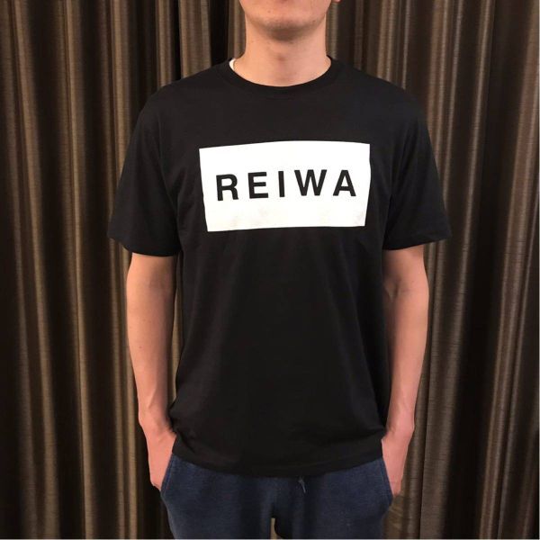 枚数限定☆REIWA ボックスロゴ Tシャツ BLACK XLサイズ_画像2