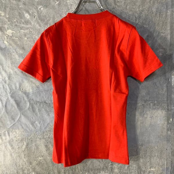 GIANNI VERSACE ジャンニ ヴェルサーチ レディース 半袖 Tシャツ 赤 メデューサ 刺繍 新品タグ付き DB041_画像5