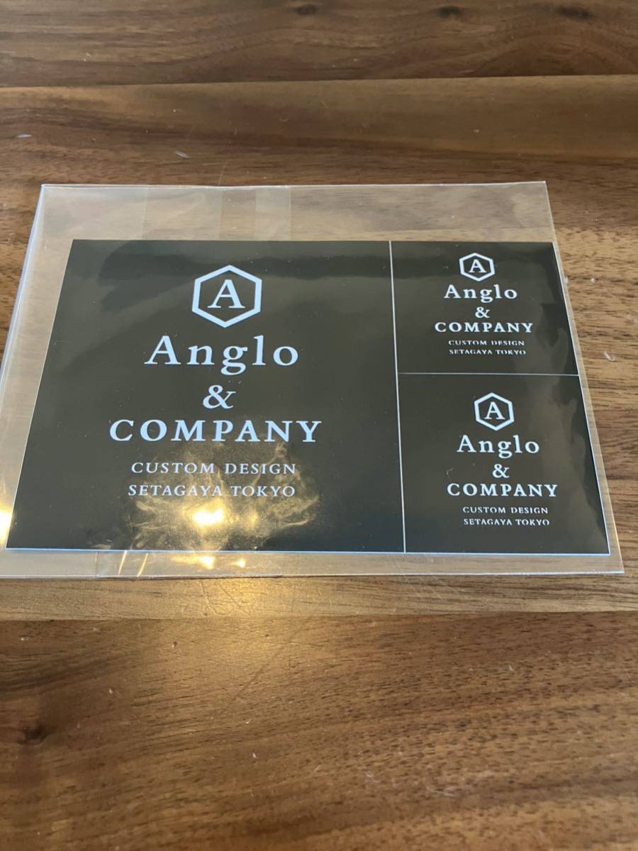 Anglo & company 　アングロ&カンパニー　ステッカー_画像1
