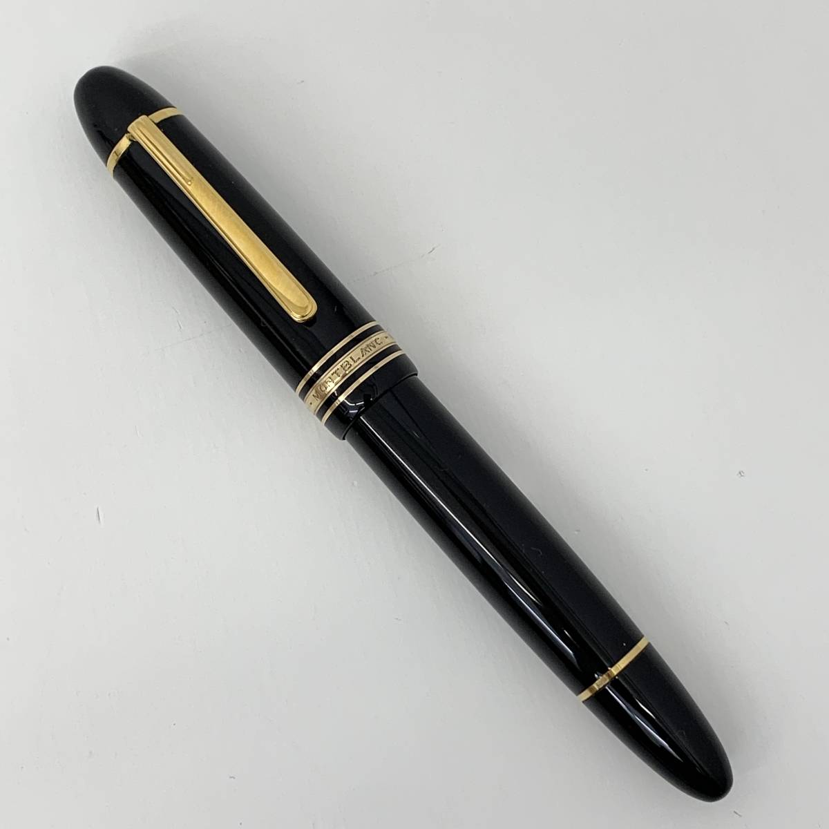 1円~! Mont Blanc モンブラン 万年筆 No. 149 4810 585 14C マイスターシュテュック MEISTERSTUCK ペン M ⑦ _画像2