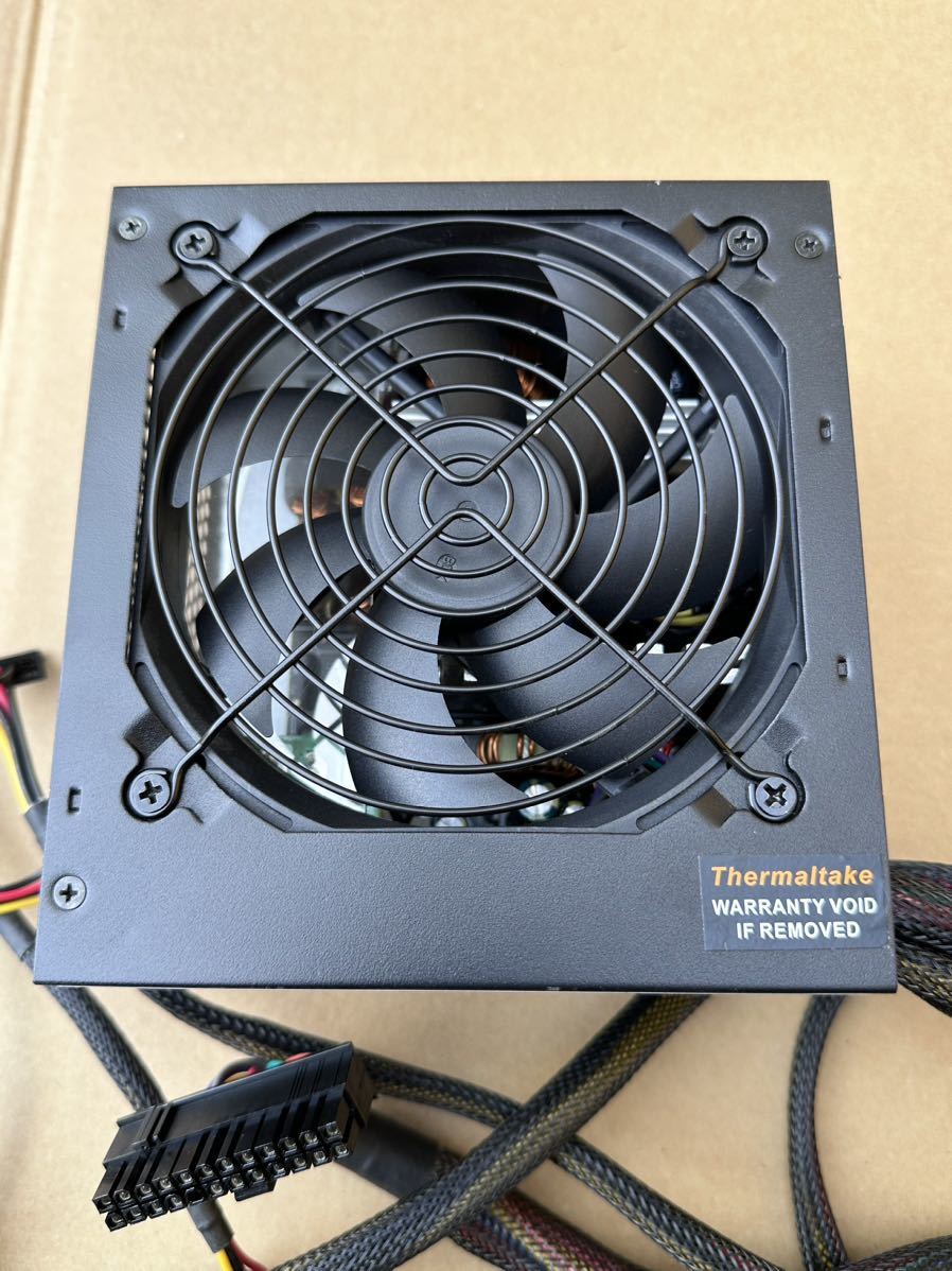 【中古】Thermaltake SMART 500W SP-500AH2NKW ATX電源 電源ユニット A1-06_画像4