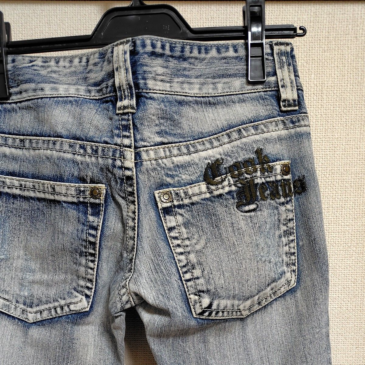 COOK JEANS クックジーンズ   ダメージジーンズ  サイズ 1