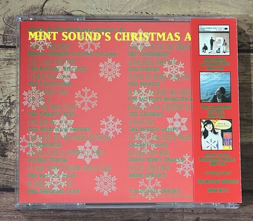 ★帯付き「MINT SOUND'S CHRISTMAS ALBUM ミントサウンドクリスマスアルバム」ネオGS オリジナル・ラヴ/コレクターズ 他_画像2