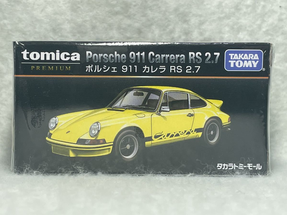 未使用 未開封 トミカプレミアム タカラトミーモール ポルシェ 911 カレラ RS 2.7_画像1