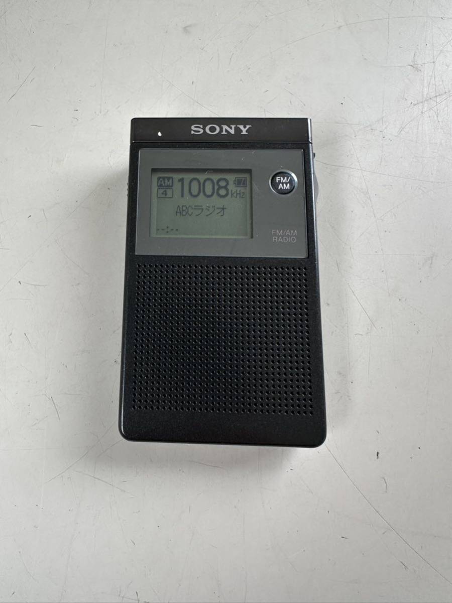 SONY SRF-R356 ポケットラジオ 動作品　本体のみ