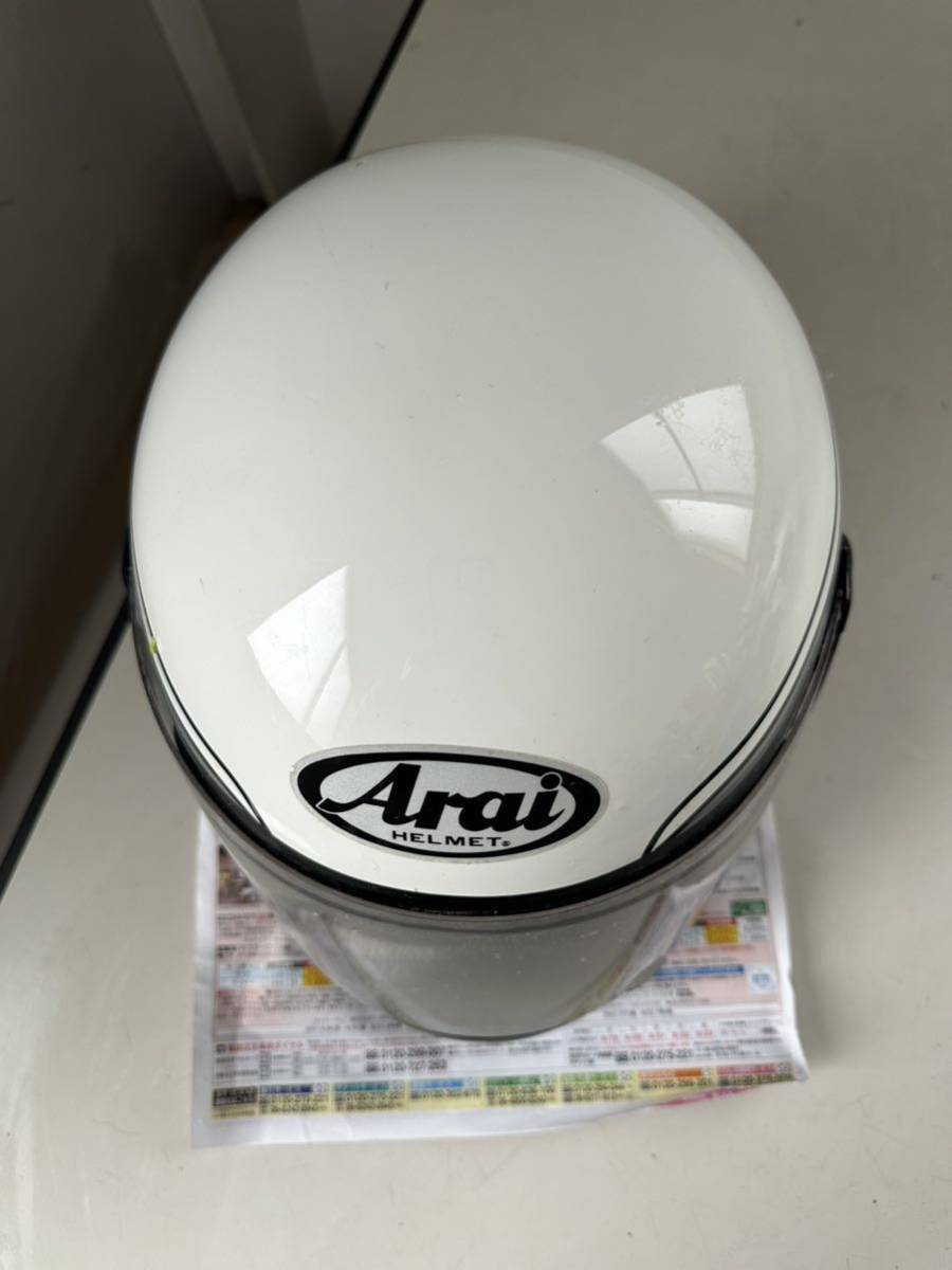 Arai フルフェイスヘルメット Mサイズ　ジャンク_画像3