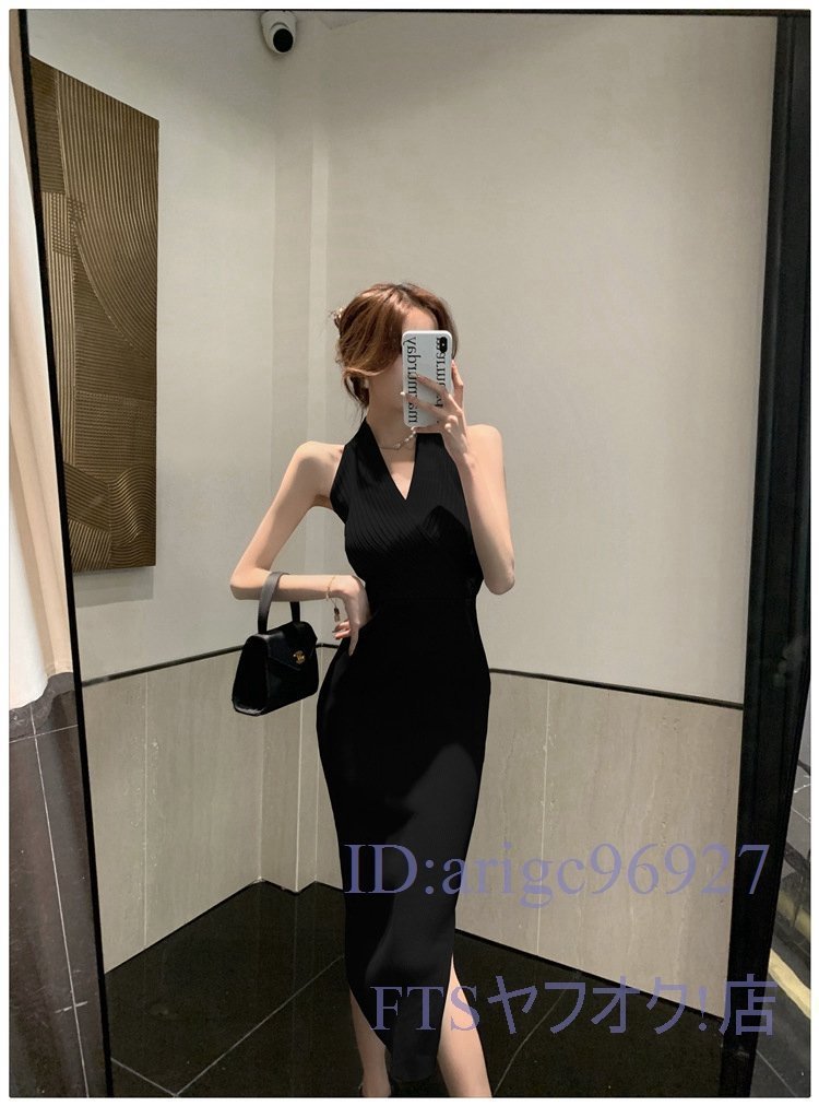 W103☆新品ワンピースladies◇レディース きれいめ ◇披露宴 dress 良質 オフィスレディー ロング丈 タイト_画像3