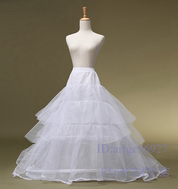 V345* new goods wedding Princessline pannier dress 3 step wire ... wedding wedding bride 