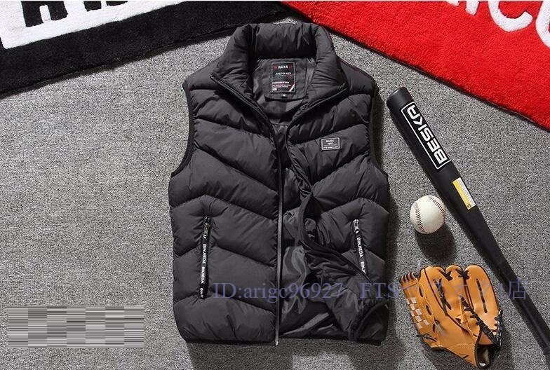 A5579* new goods great popularity . сolor selection possible down vest cotton inside down vest autumn winter outer men's M-4XL