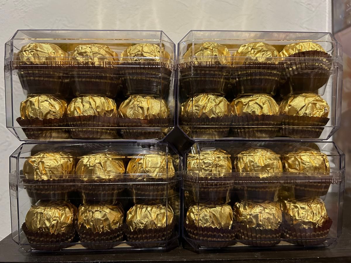FERRERO ROCHER 4箱(30粒入り合計120個) チョコレート FERRERO ROCHER 4箱(30粒入り合計120個) チョコレート