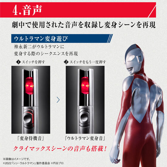 数3有★半額以下(TT)《ウルトラレプリカ　ベーターカプセル(シン・ウルトラマン)》プレミアムバンダイ_画像5