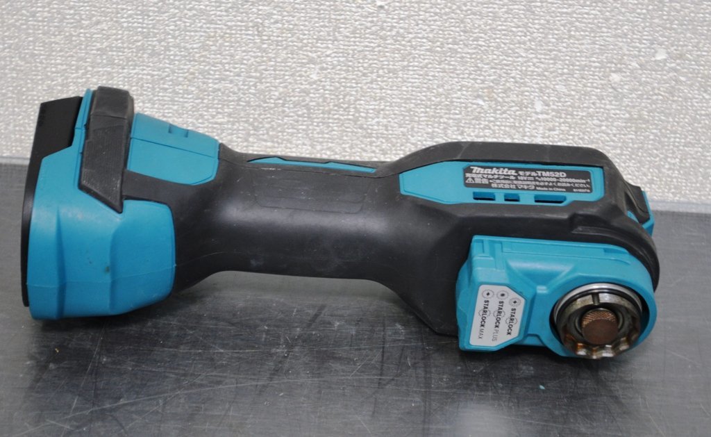 【makita】18V用/充電式マルチツール//TM52D//本体のみ//バッテリ・充電器・ケース別売////中古品(菅2238YO)の画像5