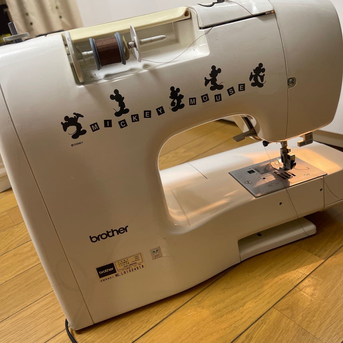 ☆わくわくミシン☆ 完全整備済 ミシン brother ブラザー D-8000★☆ミッキー達の可愛い刺繍☆★文字・模様も豊富で大人気♪05の画像9