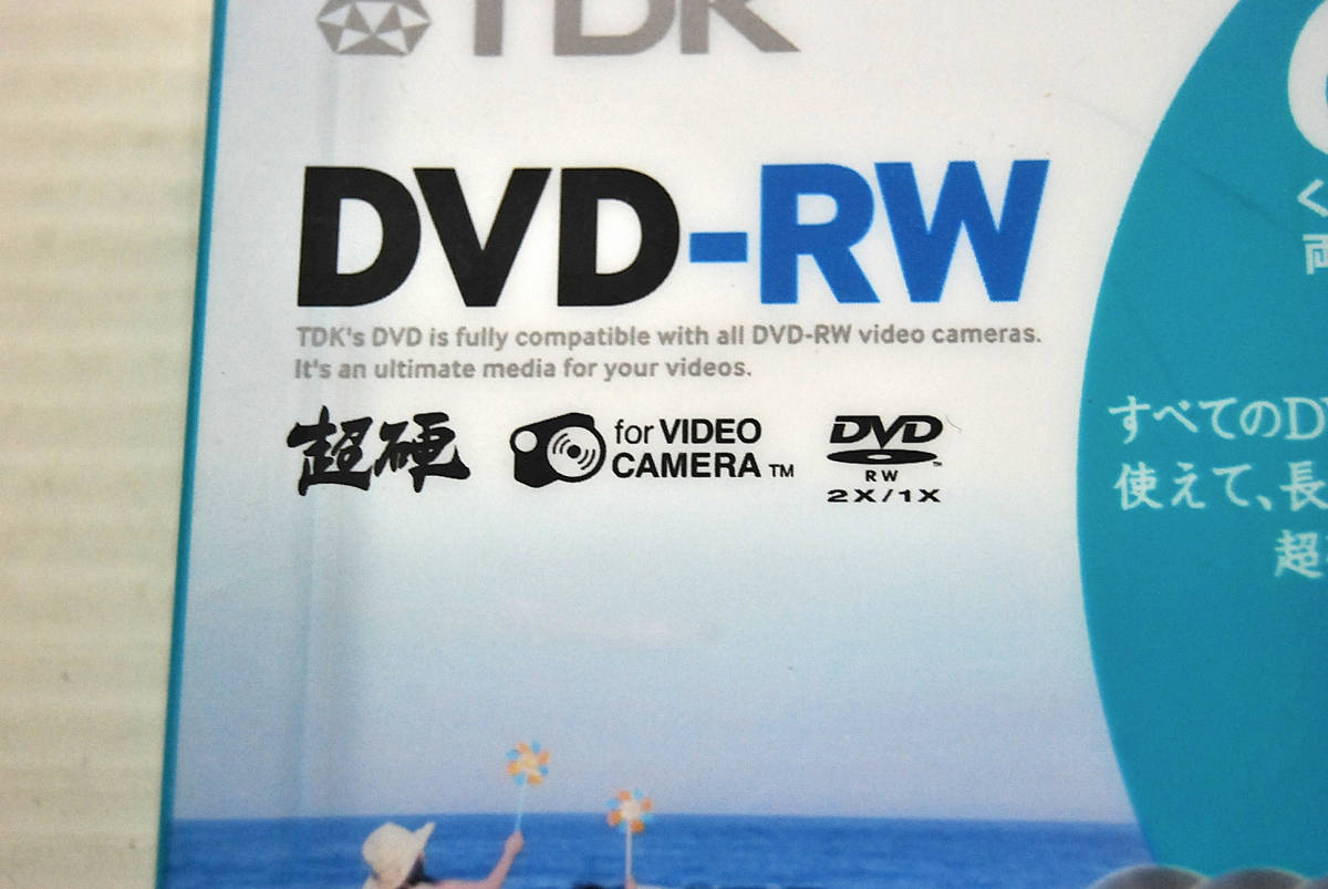 TDK DVD-RW 60分 ビデオカメラ 8cm 3PACK　2個　未使用_画像5