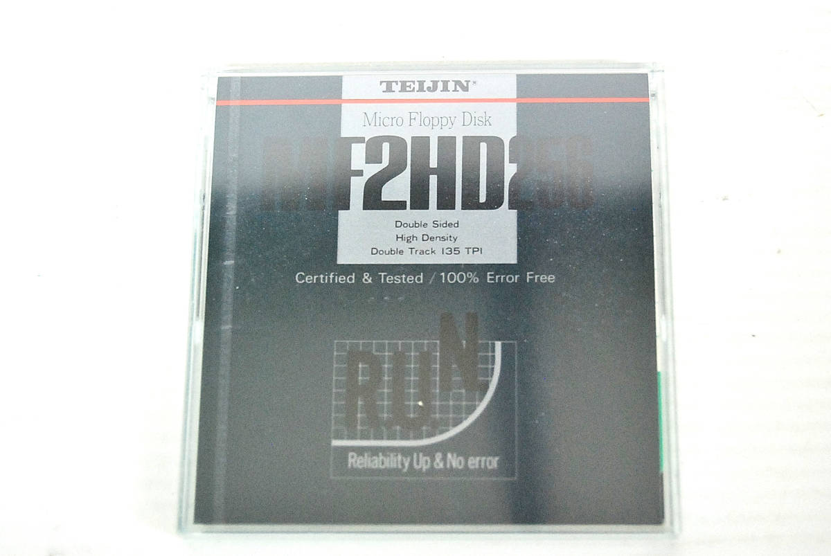 TEIJIN Micro Floppy Disk ( floppy disk ) MF2HD256 5 sheets unopened 