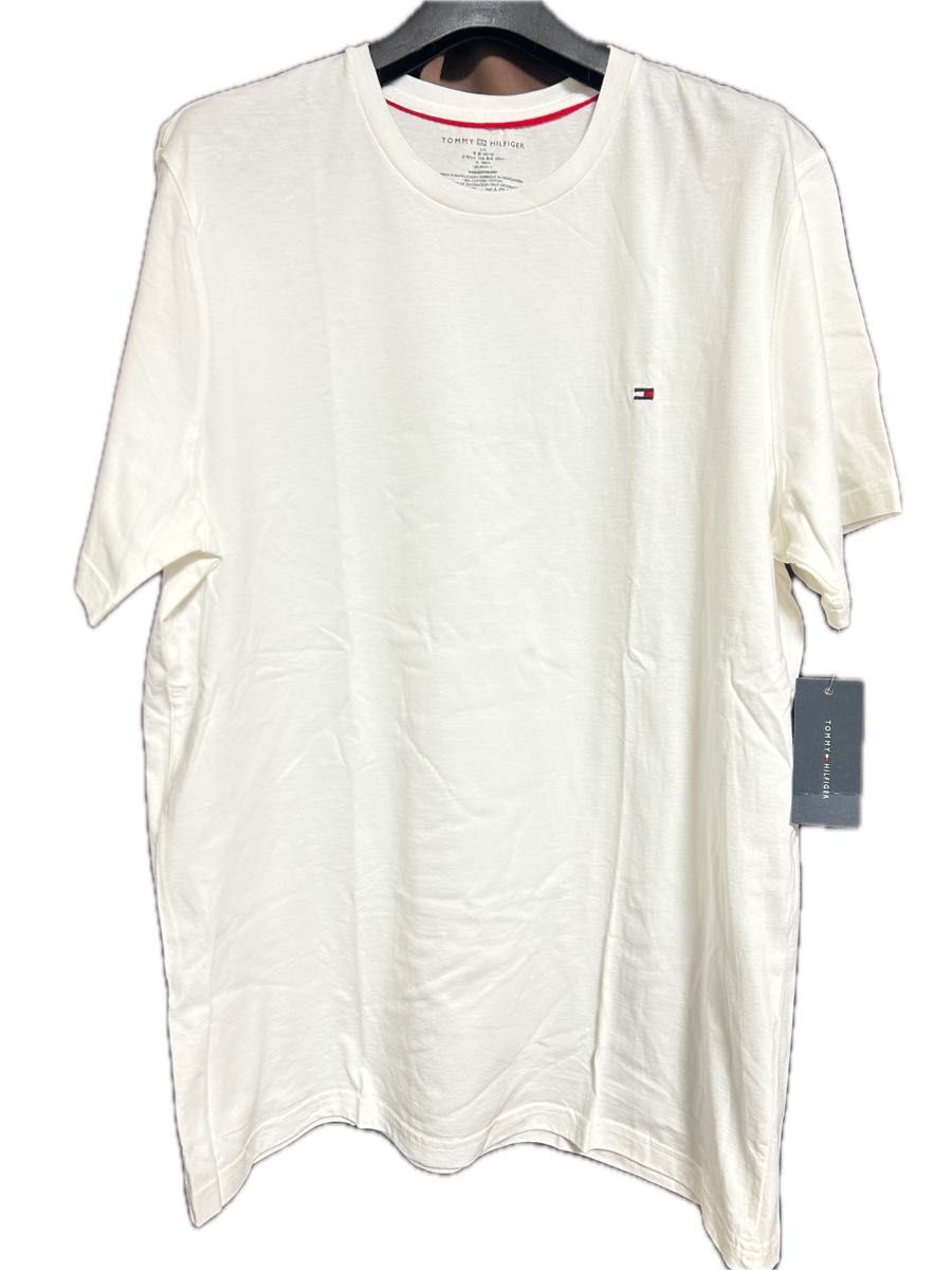 トミーヒルフィガー トミー ロゴ Tシャツ 白T 新品未使用