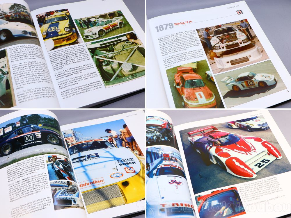 O-01 【洋書】Porsche Turbo USA　The Racing Cars, Apicture History アメリカのポルシェターボ オールカラー 中古 当時モノ 美品_画像6
