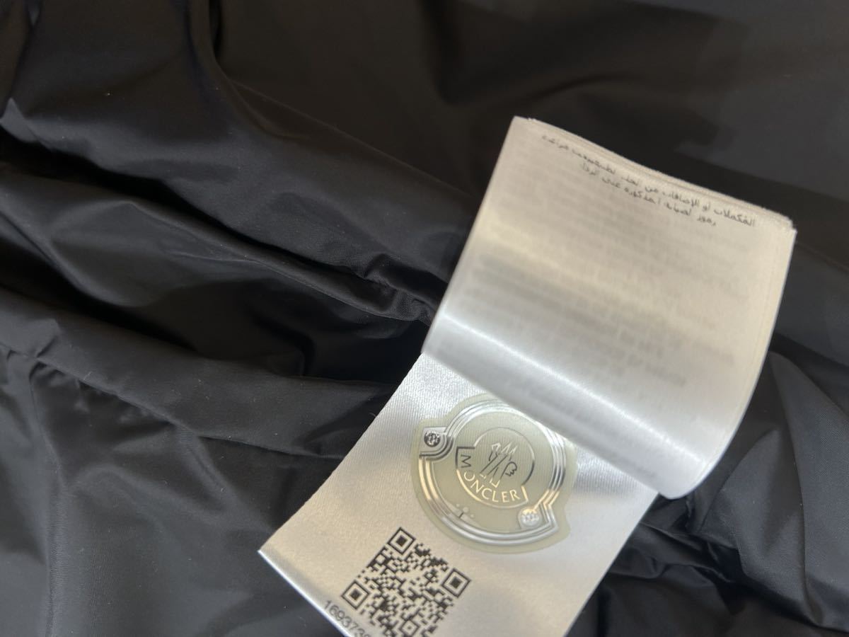 モンクレール MONCLER FRED ライダース ブラック0 超美品 正規品 モンクレール MONCLER FRED ライダース ブラック0 超美品 正規品