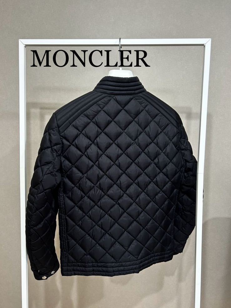 モンクレール MONCLER FRED ライダース ブラック0 超美品 正規品 モンクレール MONCLER FRED ライダース ブラック0 超美品 正規品