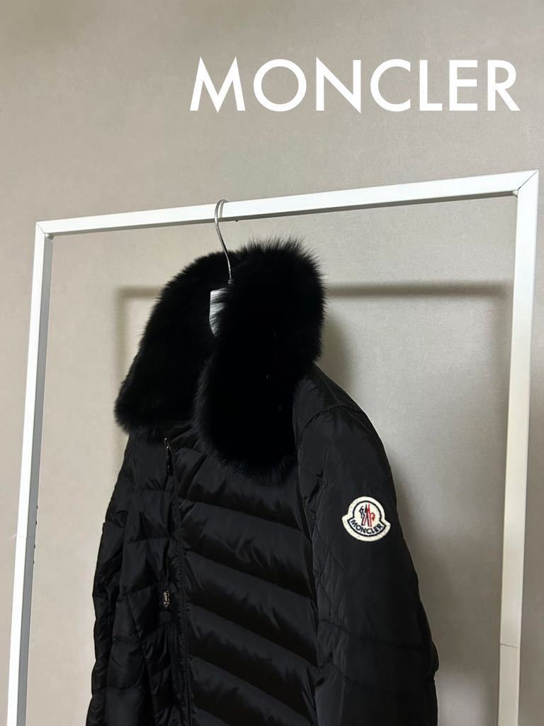 モンクレール★MONCLER★CHAMPS★ラクーンファー★size0★ブラック★正規品★美品_画像3