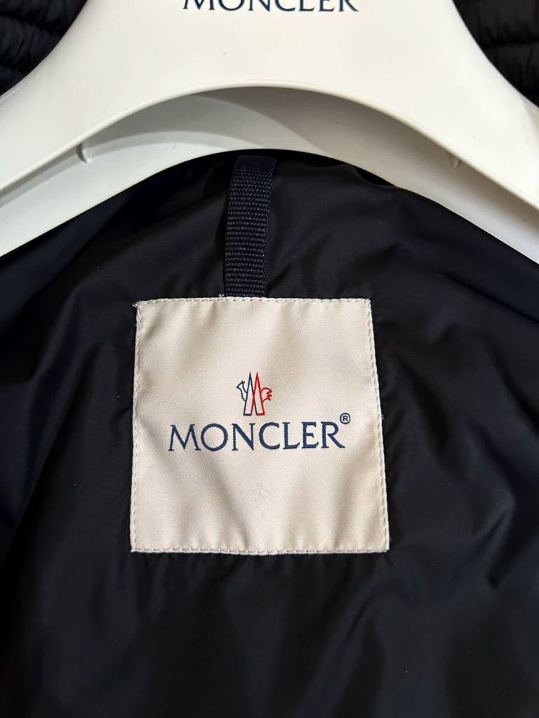 モンクレール MONCLER FRED ライダース ブラック0 超美品 正規品 モンクレール MONCLER FRED ライダース ブラック0 超美品 正規品