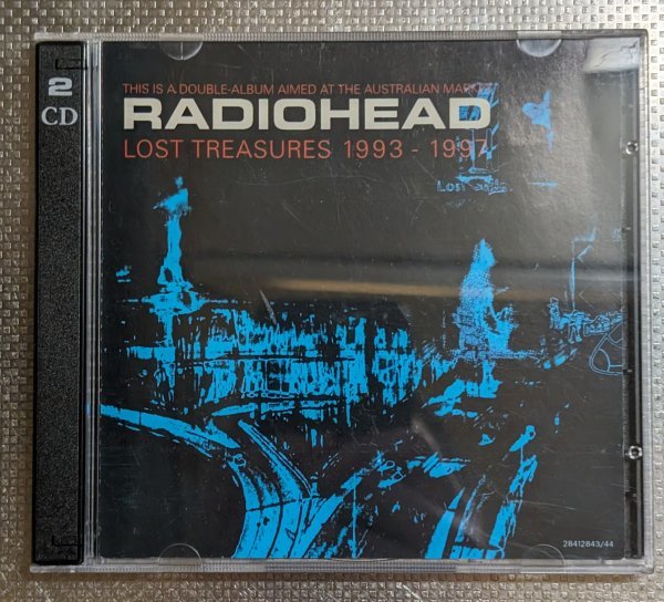 Radiohead『Lost Treasures 1993-1997』レアコレクターズCD_画像1