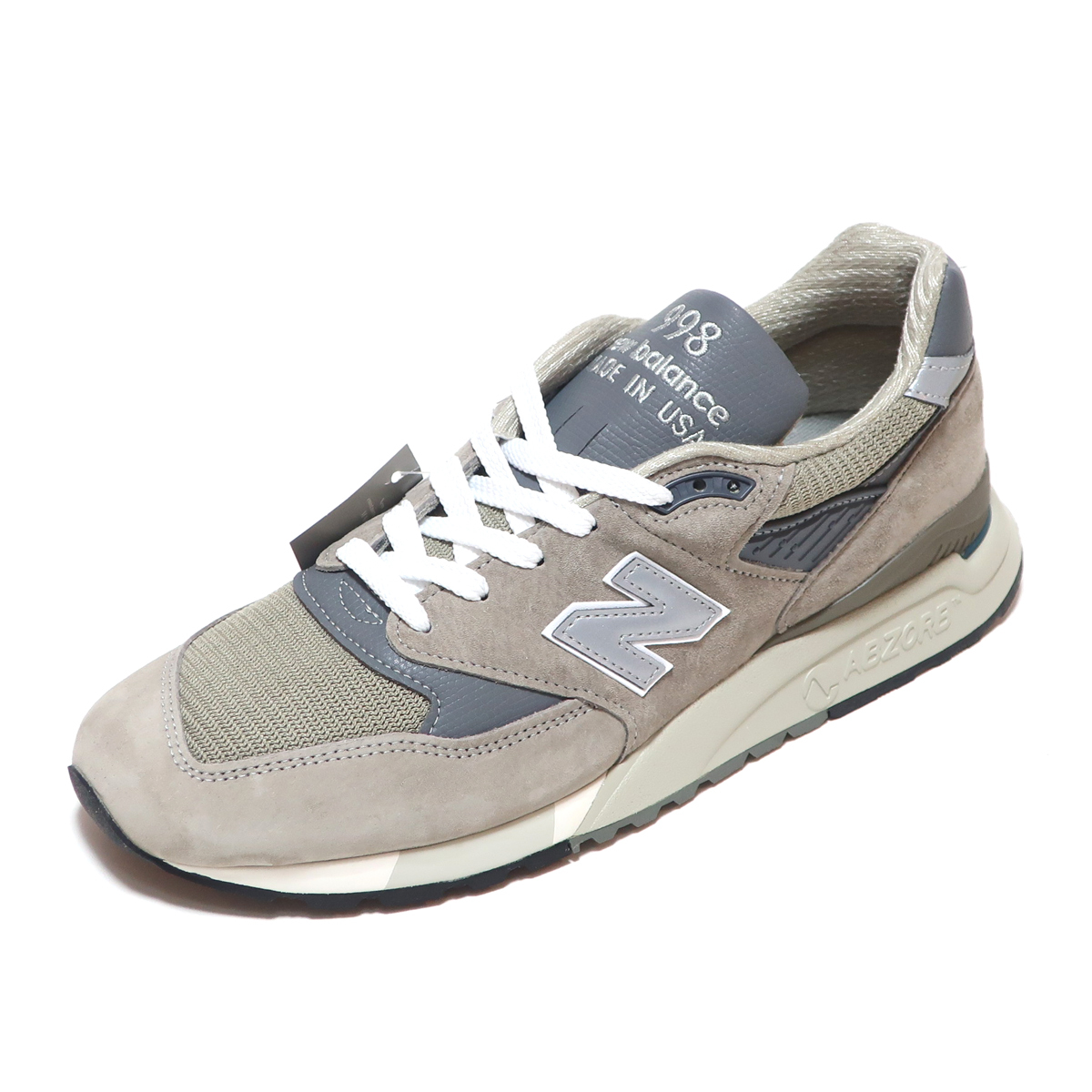 NEW BALANCE U998GR GRAY GREY SUEDE MADE IN USA US7.5 25.5cm ( ニューバランス 998 グレー スエード アメリカ製 )_画像4