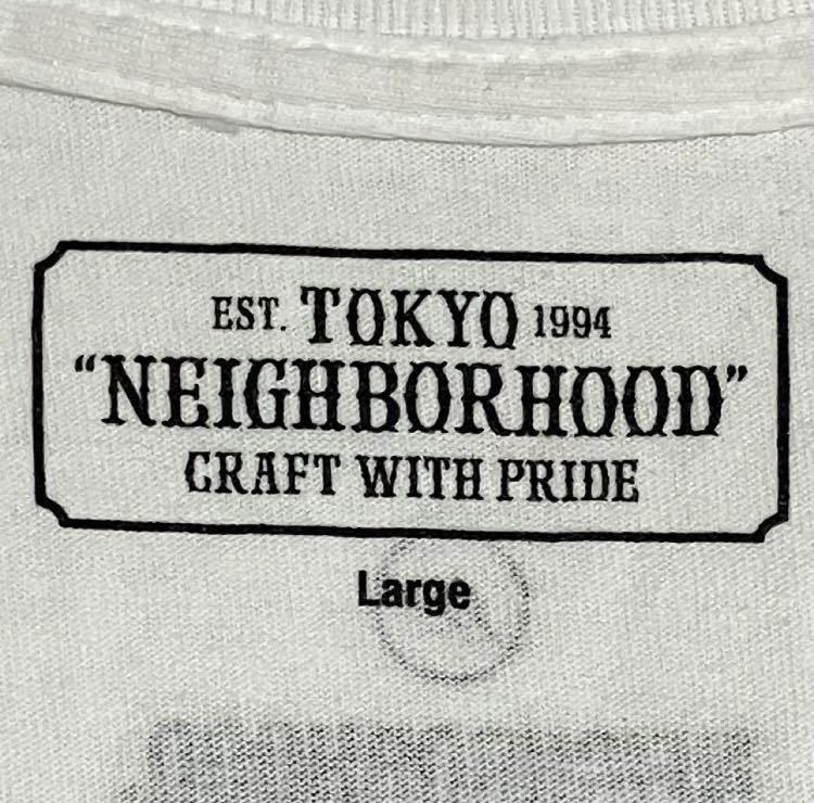 【希少】NEIGHBORHOOD×FRAGMENT DESIGN　コラボTシャツ　ネイバーフッド　フラグメントデザイン　サンダーマーク　182LBFRN-STM01S