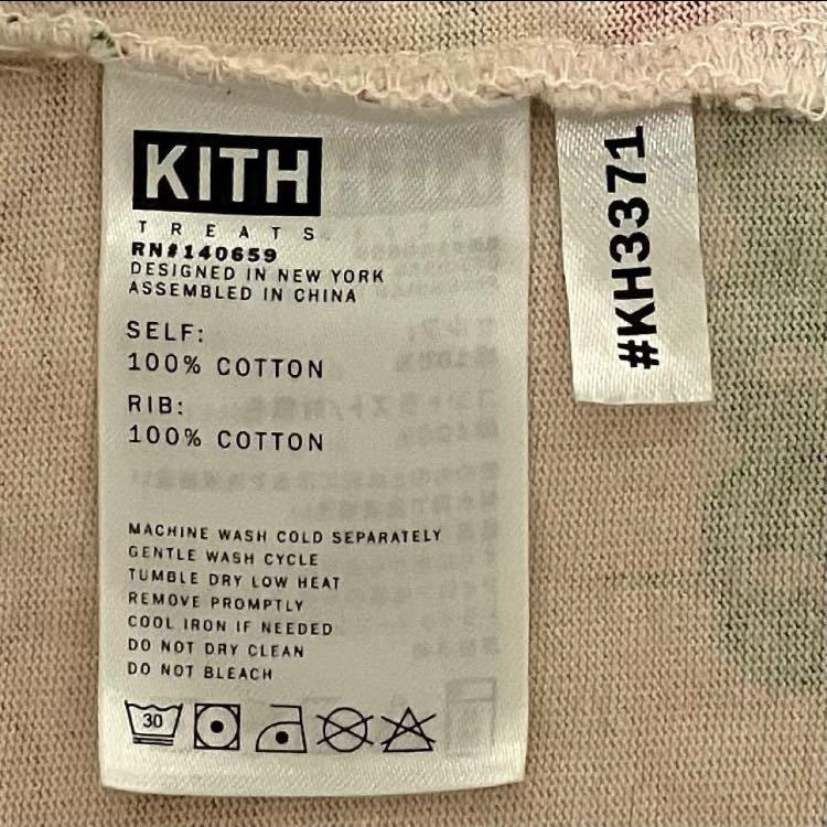 KITH キス Treats Plum Blossom Cotton コットン Tシャツ 人気】KITH キス KITH TREATS CIRCULAR TEE 総柄Tシャツ