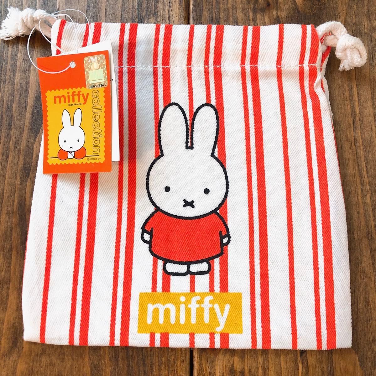 ミッフィー  miffy 巾着袋　ミニ巾着　コップ袋