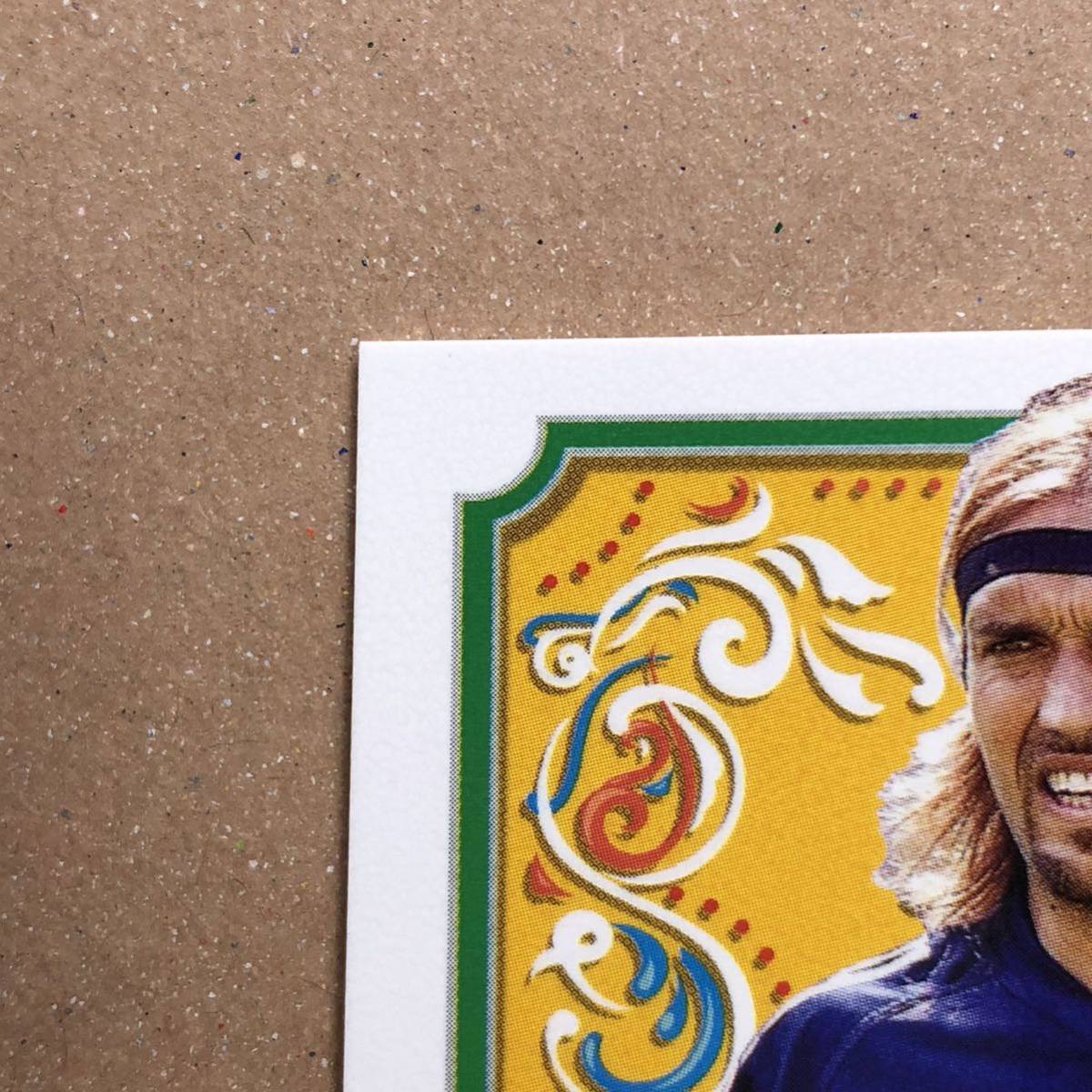 Topps SOCCER 2023 ARGENTINA FILETEADO GABRIE BATISTUTA ガブリエル・バティストゥータ Auto FT-11_画像3