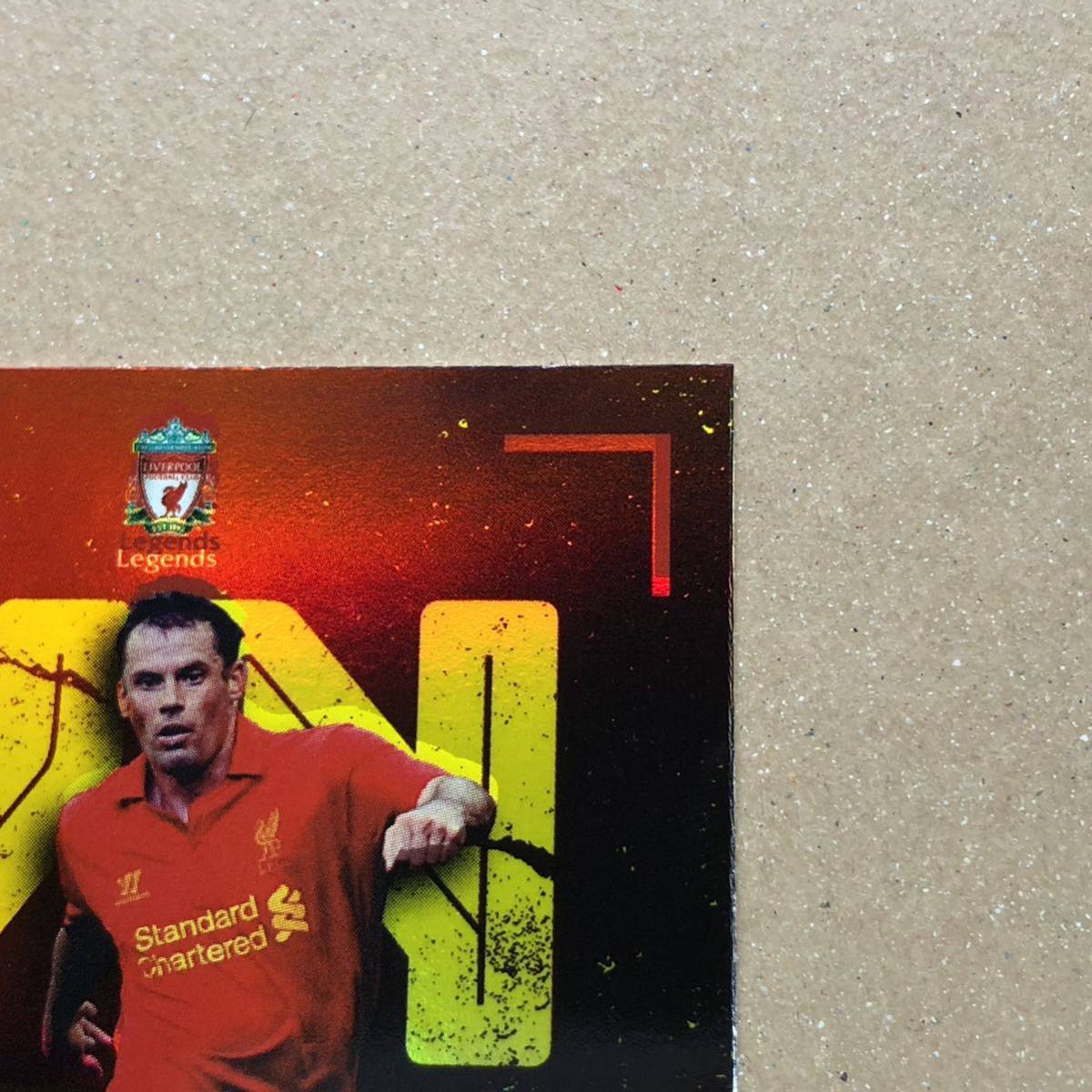 【50枚限定】Topps SOCCER 2023 LIVERPOOL TEAM SET JAMIE CARRAGHER ジェームズ・キャラガー リヴァプール YNWA シリアルの画像4