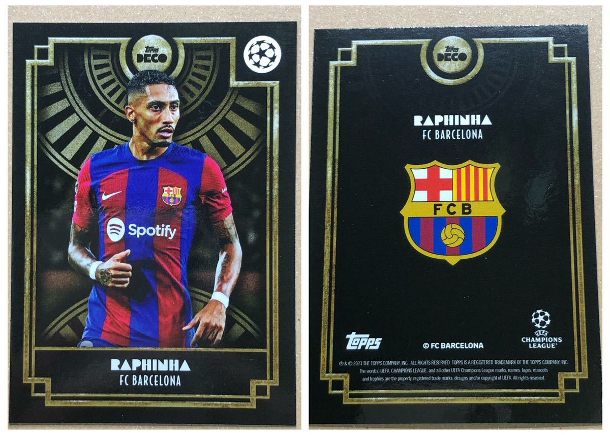 【8枚】Topps DECO SOCCER 2023 FC BARCELONA LEGEND サッカー カード バルセロナ ロナウジーニョ マスチェラーノ ストイチコフの画像9