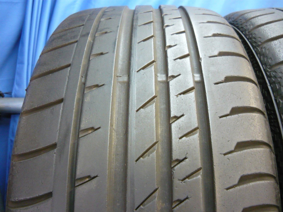 【1円開始】スポーツコンタクト3●235/45R18●6分山 4本 検査済み！取付/手渡し可！●130マークX レクサスGS CR6アコード PV35●(r2736_画像2