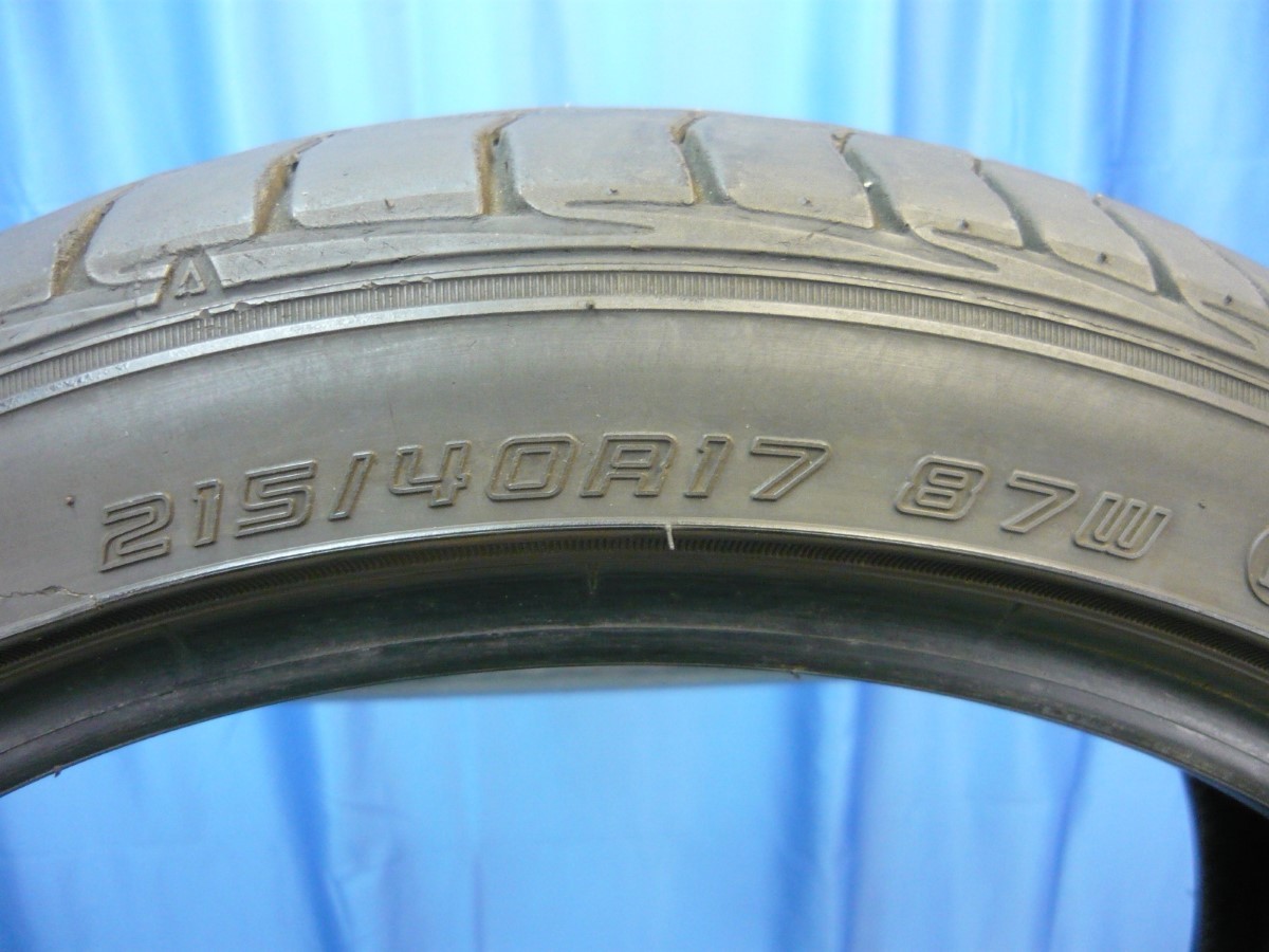 バリ山！ルマンV●215/40R17●8分山 1本 2022年製！取付/手渡し可！●クロスポロ アウディA1●(r6216_画像4