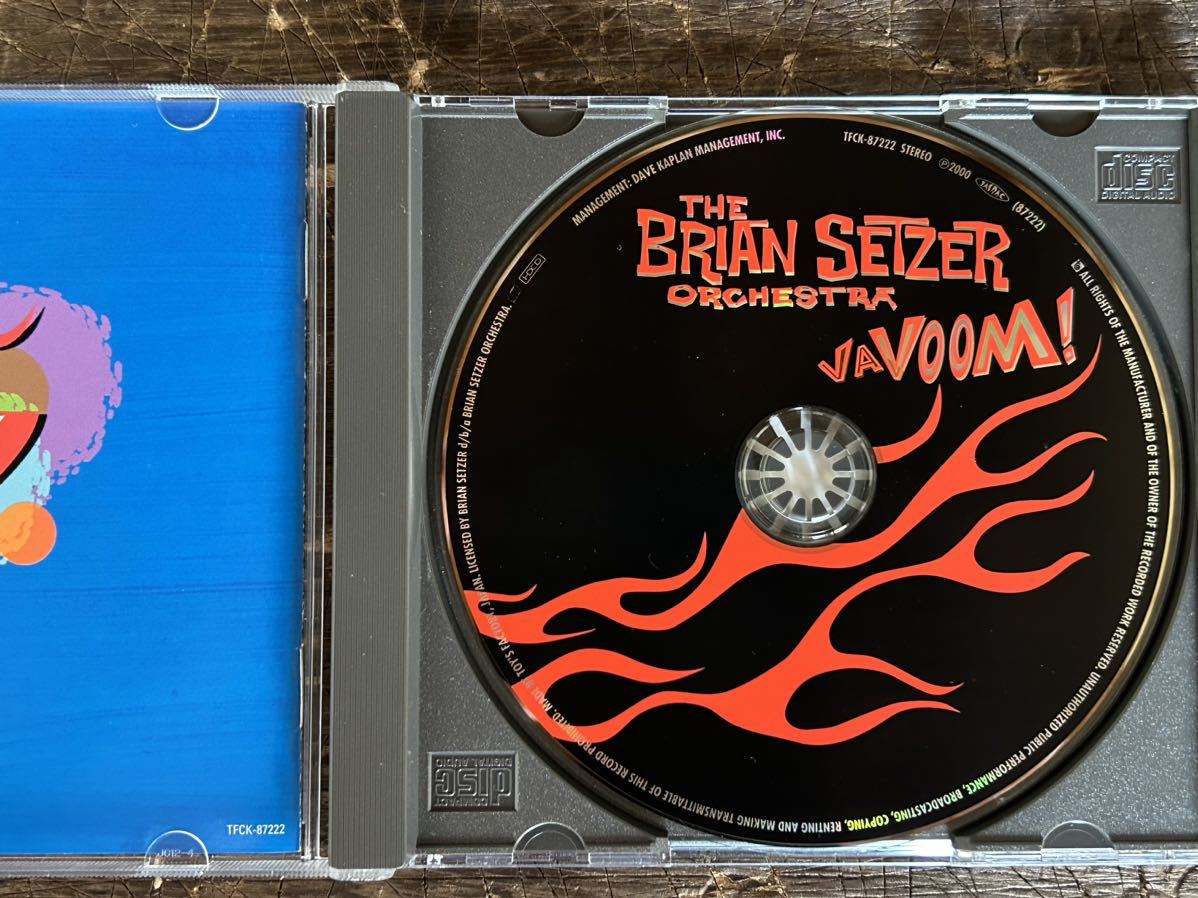 [CD]Brian Setzer Orchestra ブライアン・セッツアー・オーケストラ/Vavoom! ヴァヴーム!　90年代後期のネオ・スイング・ブームの火付け役!_画像2